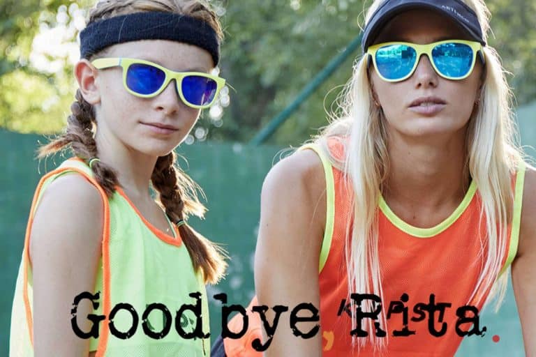 Regalos de Navidad para toda la familia, las gafas de Goodbye, Rita