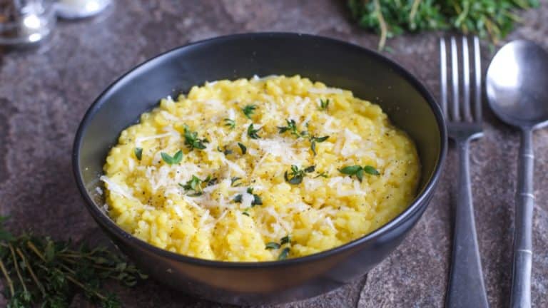El risotto de queso brie que está mejor que la receta original