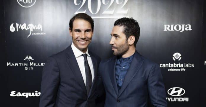 Rafael Nadal y Miguel Ángel Silvestre en los Premios Esquire Rafael Nadal y Miguel Ángel Silvestre en los Premios Esquire
