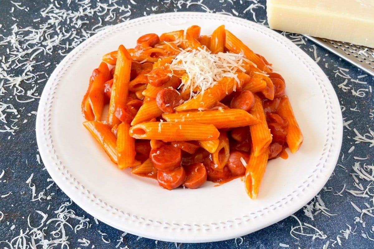 Macarrones con tomate