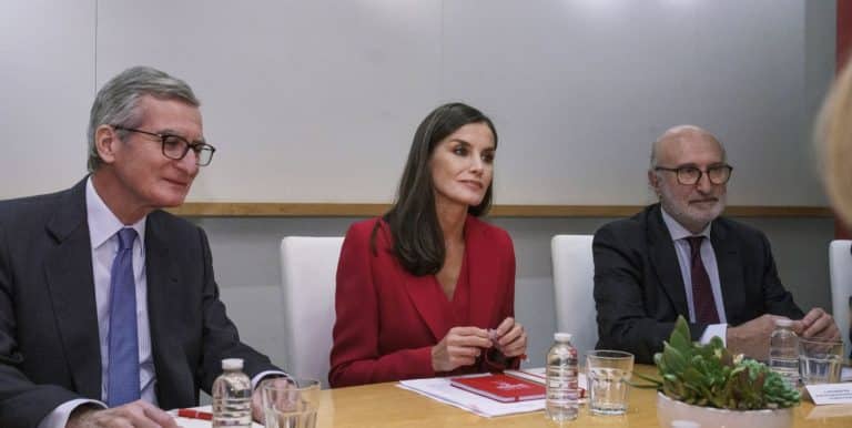 La reina Letizia, todo al rojo para potenciar el español en los Estados Unidos