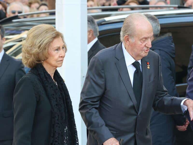 Doña Sofía y el rey Juan Carlos I