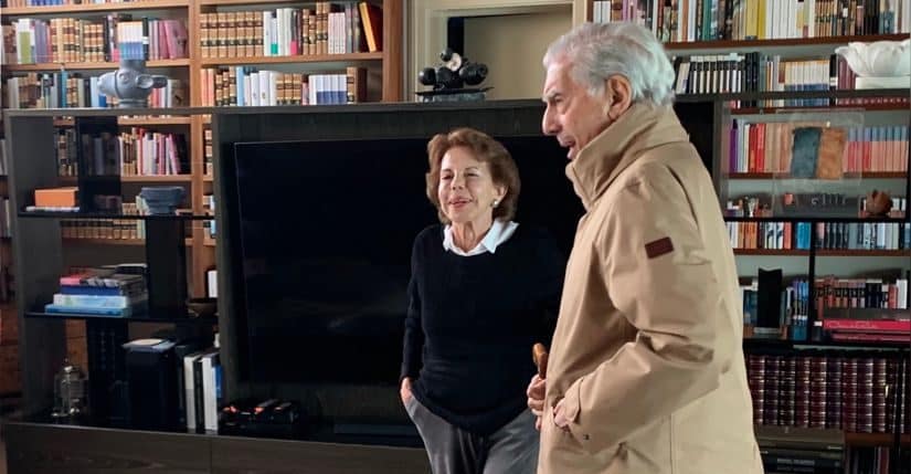 Mario Vargas Llosa y Patricia Llosa