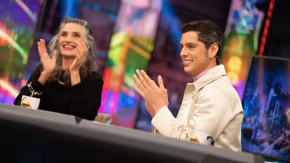 Eduardo Casanova y Ángela Molina en El Hormiguero
