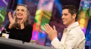 Eduardo Casanova y Ángela Molina en El Hormiguero