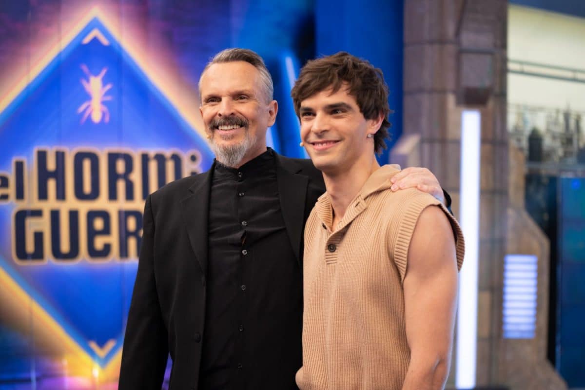 Miguel Bosé y José Pastor en El Hormiguero