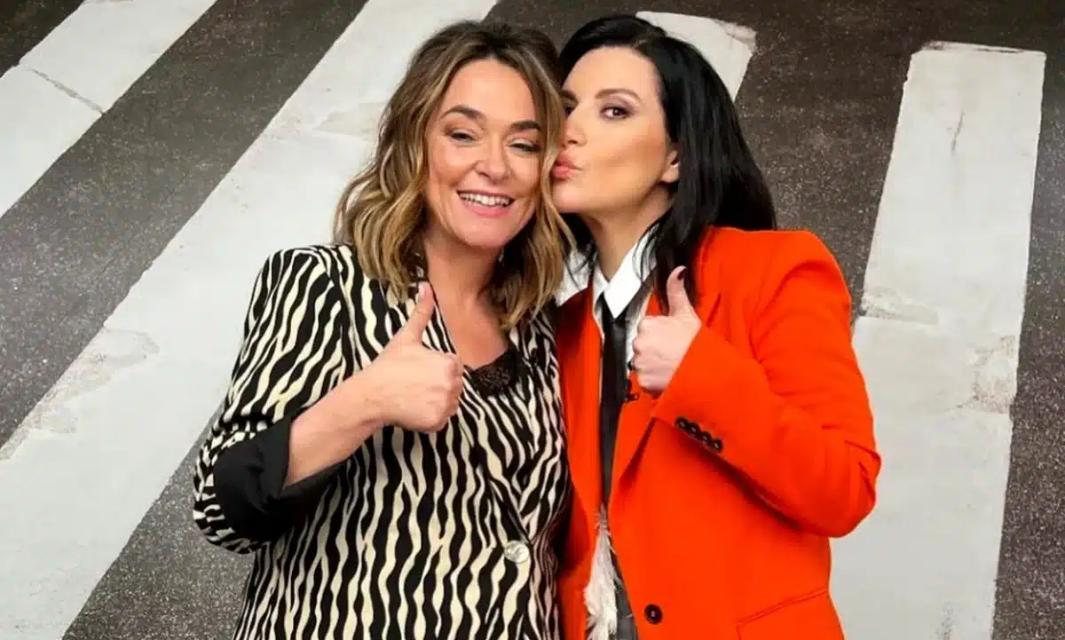 Toñi Moreno y Laura Pausini