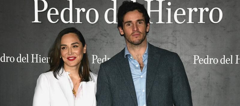 Tamara Falcó e Íñigo Onieva posando en un evento