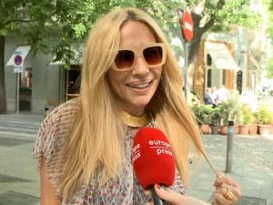 Marta Sánchez quita hierro a los pitidos que recibió al cantar el himno de España en la final de la Copa del Rey