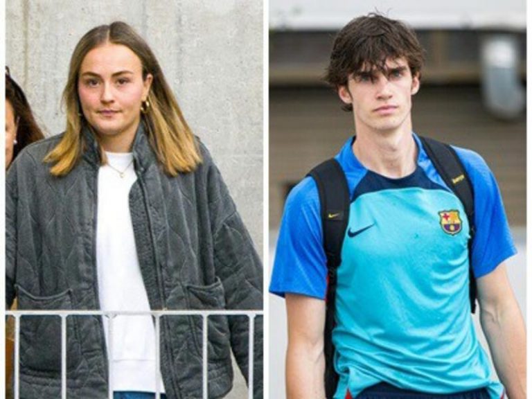 Johanna Zott, el mayor apoyo de Pablo Urdangarín en sus últimos partidos con el F.C Barcelona