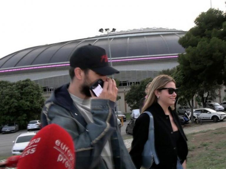 Gerard Piqué y Clara Chía, de cita romántica en el concierto de Coldplay
