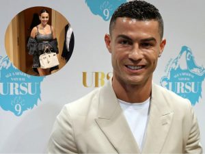 Cristiano Ronaldo presenta su nuevo negocio en Madrid arropado por Georgina Rodríguez