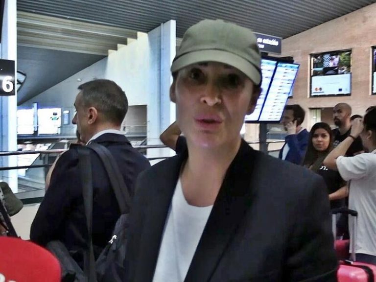 Vicky Martín Berrocal, impasible a la hora de hablar de Alejandro Sanz