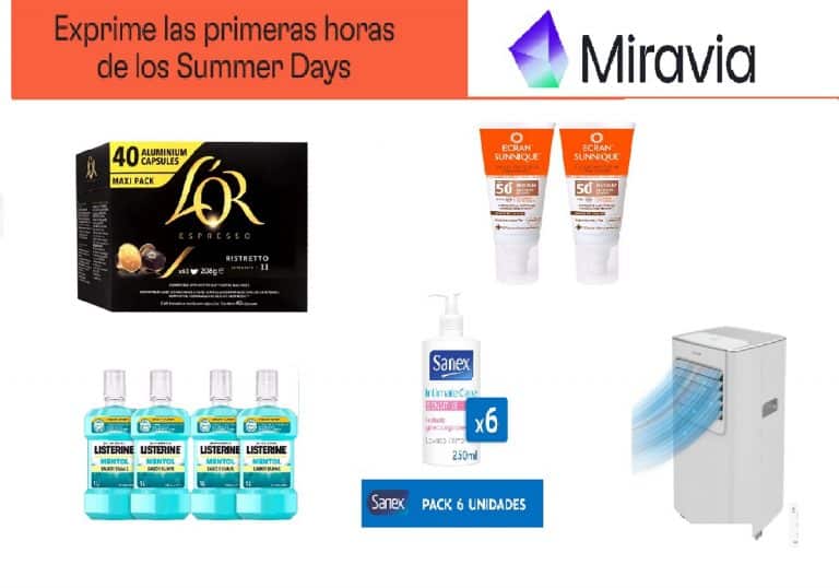 Exprime las primeras horas de los Summer Days de Miravia: 26 de Junio a las 00:00