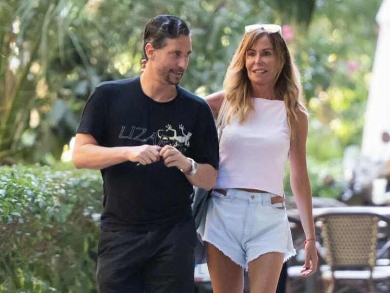 Lara Dibildos y Cándido Conde-Pumpido, las imágenes que confirman su historia de amor
