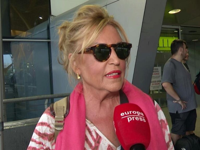 Lydia Lozano aseguraba estar «muy nerviosa» antes de marcharse a Miami