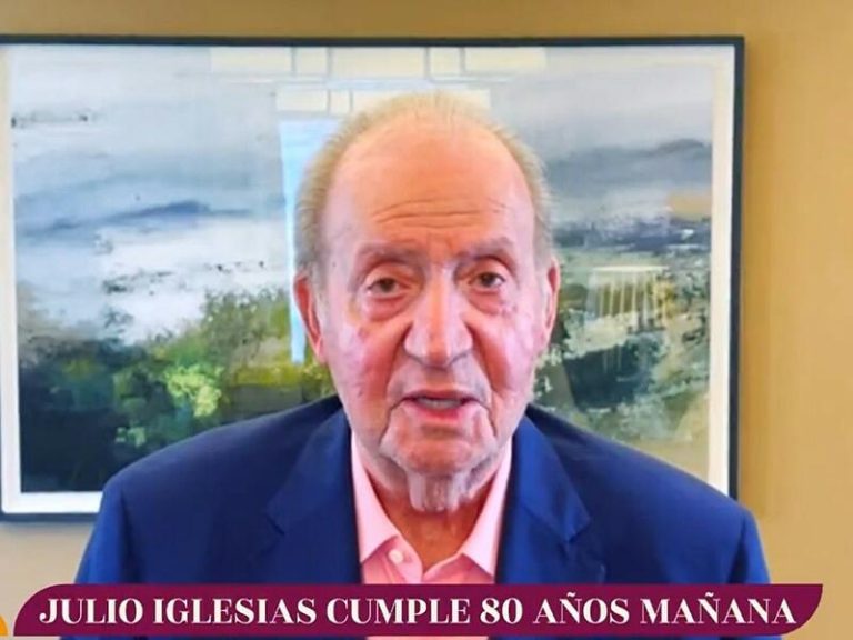 Richy Castellanos consigue que el rey emérito felicite a Julio Iglesias