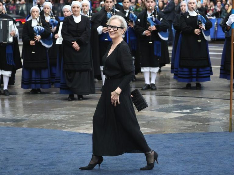 Meryl Streep se rinde ante el negro para recibir el Premio Princesa de Asturias de las Artes