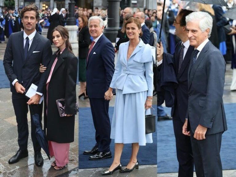 Rostros conocidos se dan cita en el Teatro Campoamor para celebrar los Premios Princesa de Asturias