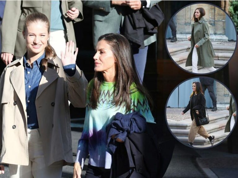 La estilista de la Reina, Eva Fernández, y la maquilladora de Blanca Suárez, detrás del éxito de Leonor en Asturias