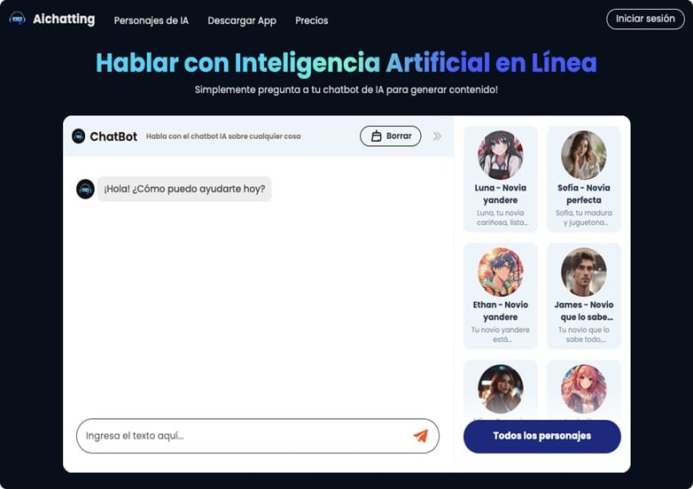 AI Chatting: Uno de los Mejores Chatbots de IA de 2023