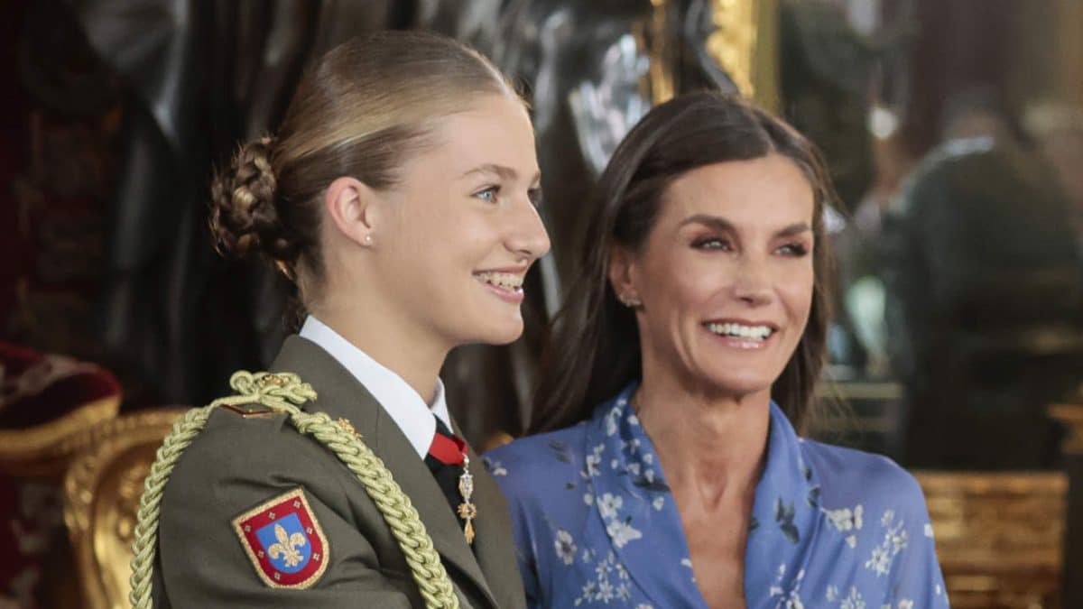 La tensa actitud de la reina Letizia en el Congreso