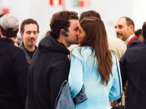 Susana Molina y su novio, Guille Valle, se comen a besos