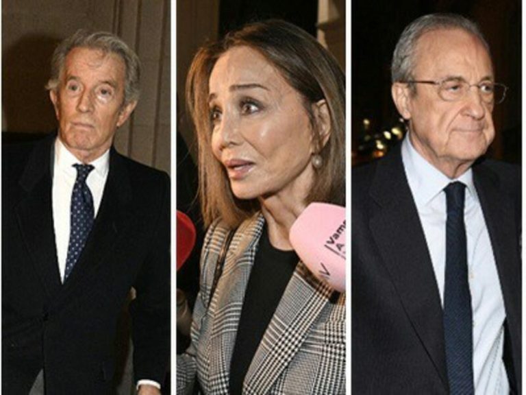 Isabel Preysler, Florentino Pérez o Alfonso Díez se vuelcan en la misa funeral de Fernando Fernández Tapias