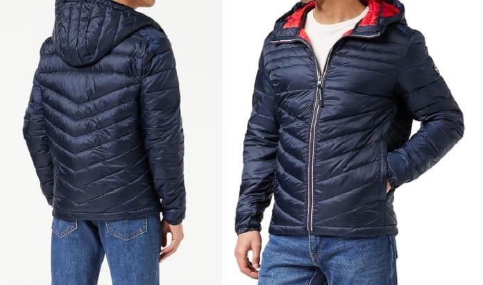 Abrigo esponjoso Jack&Jones de Amazon
