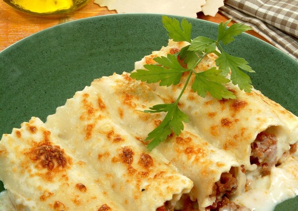 Deliciosos canelones a lo Arguiñano