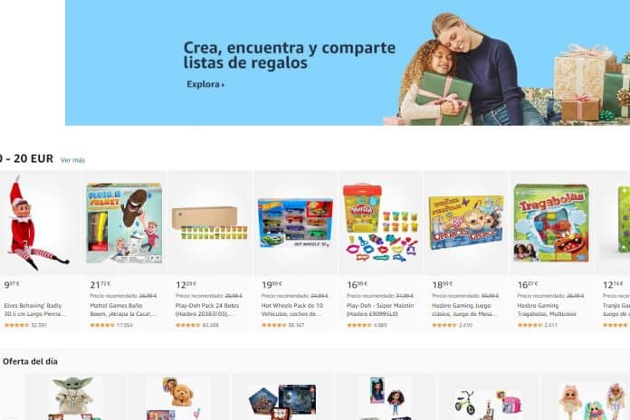 Juguetes Amazon Navidad