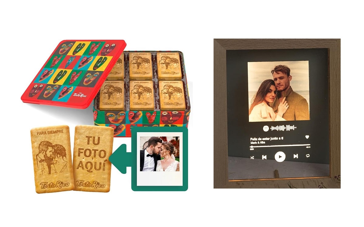 Cuadro de madera Spotify, personalizado con foto y código de canción.  Varios tamaños. -  - Regalos originales y personalizados