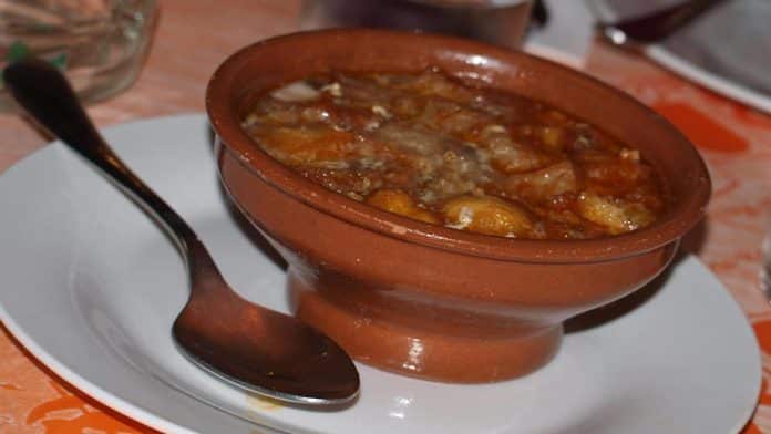 SOPA DE AJO ARGUIÑANO BERASATEGUI