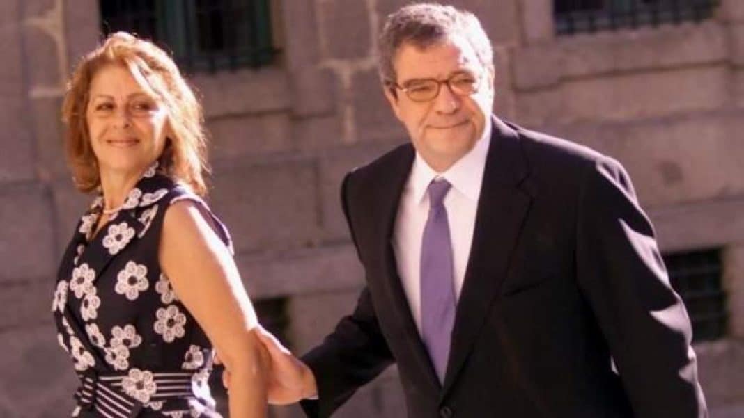 Isabel Sartorius y César Alierta