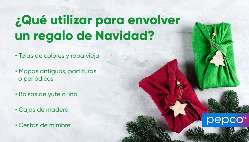 Infografía de Pepco Cómo envolver un regalo de Navidad