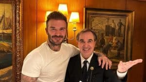 Beckham se come España con una delicia de 200 euros el kilo