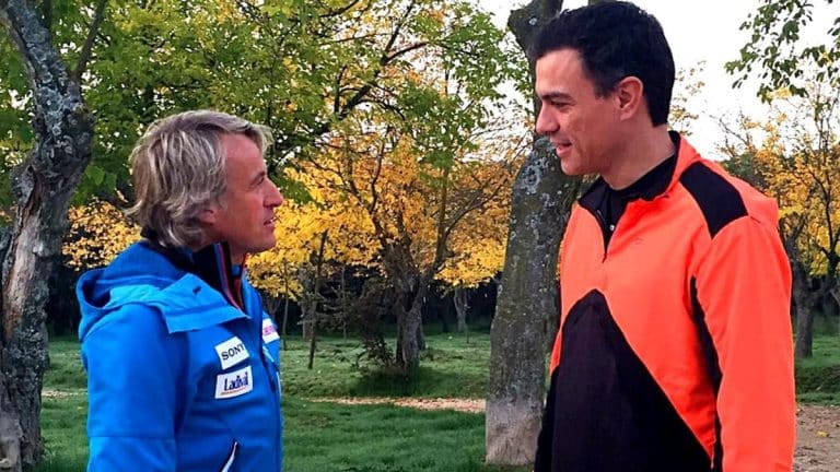 Pedro Sánchez comienza el año en otro planeta