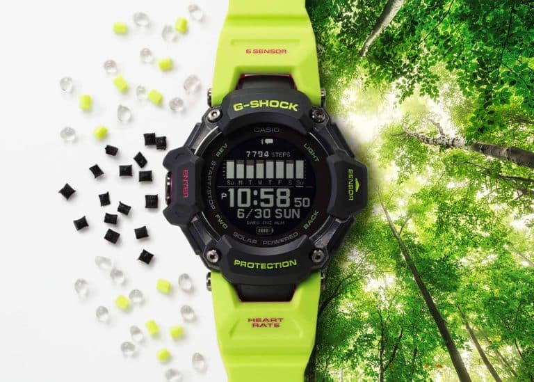 G-SHOCK incorpora nuevos materiales sostenibles en sus productos