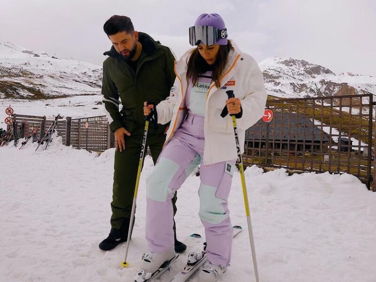 ¡Sin desperdicio! Así ha sido la primera experiencia de Anabel Pantoja en  la nieve