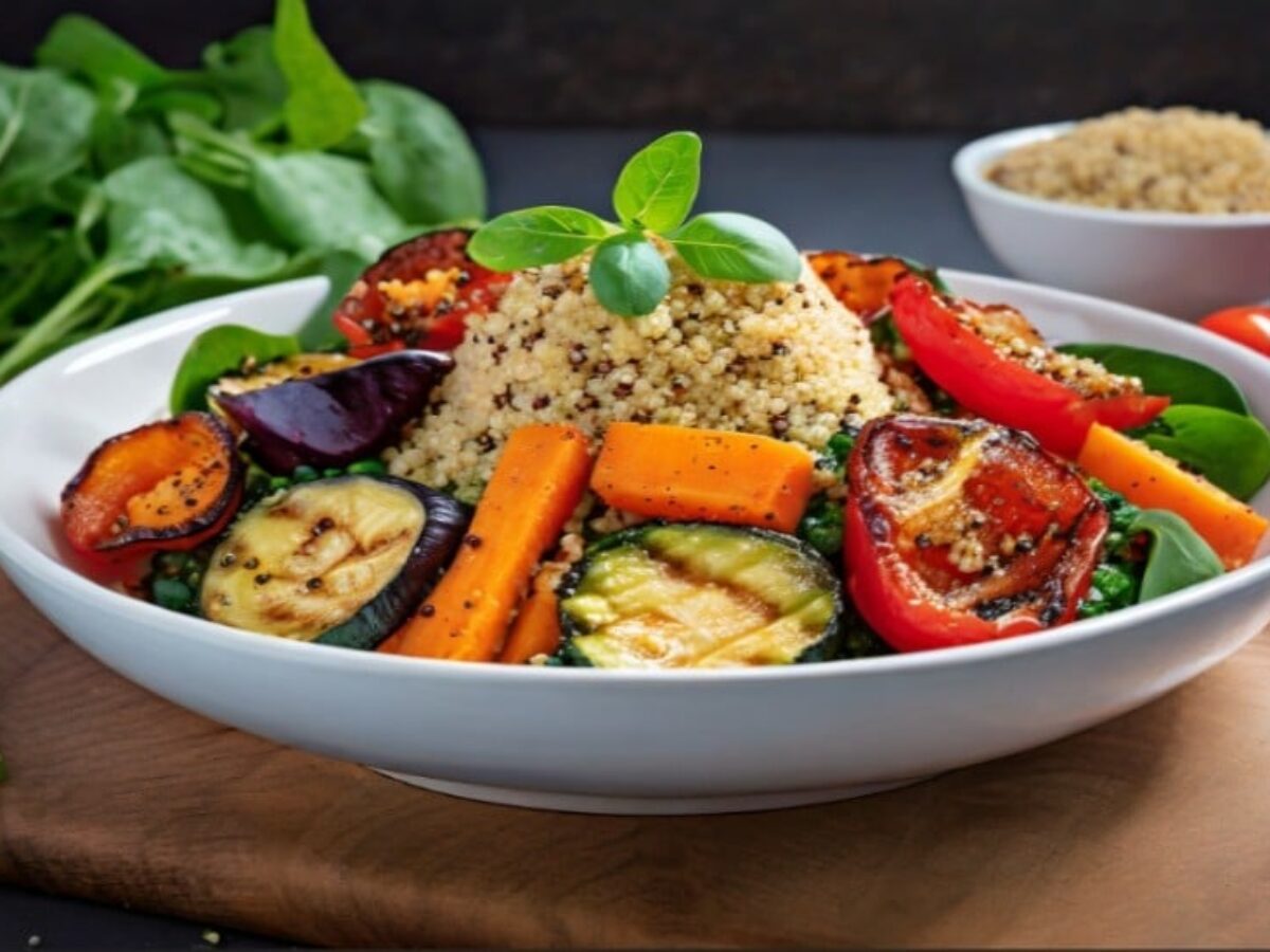 Ensalada de quinoa y verduras: un placer saludable en cada bocado