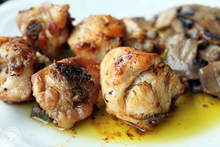 Deliciosa receta tradicional de pollo al ajillo