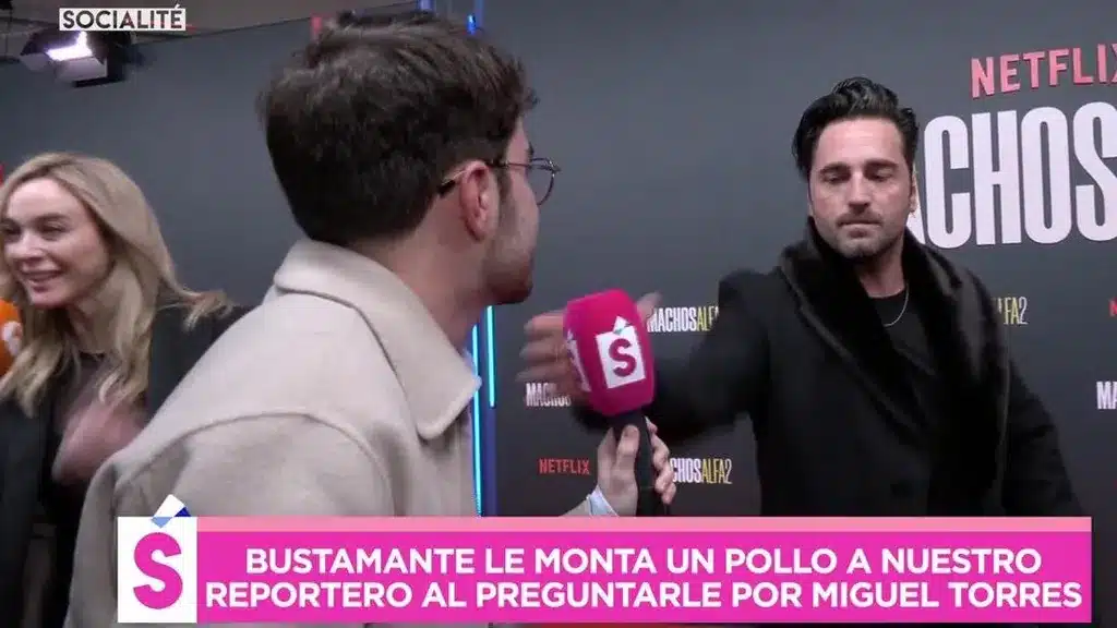 Los cabreos de David Bustamante con la prensa cuando saca su lado macarra David Bustamante