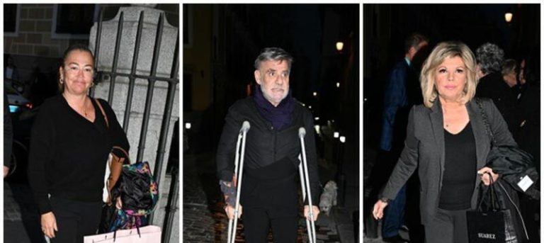 El universo ‘Sálvame’ se reencuentra en el funeral de la madre de Joaquín Torres