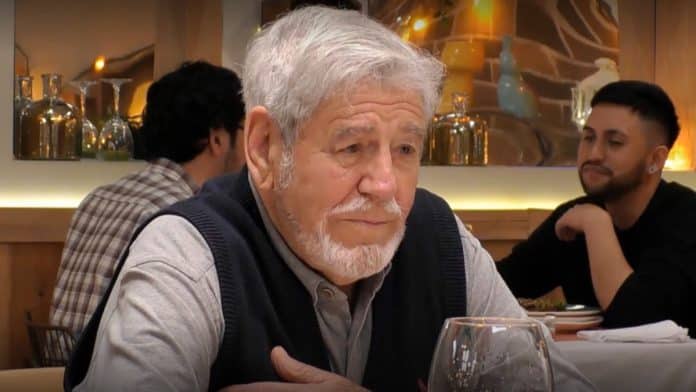 Jesús, el abuelito de First Dates