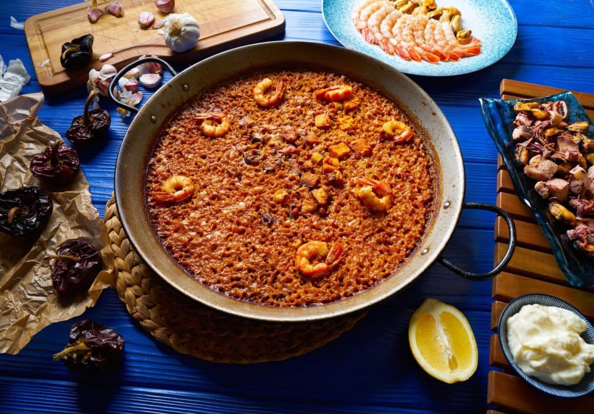 Delicias mediterráneas para las Fallas de Valencia: Arroz del Senyoret