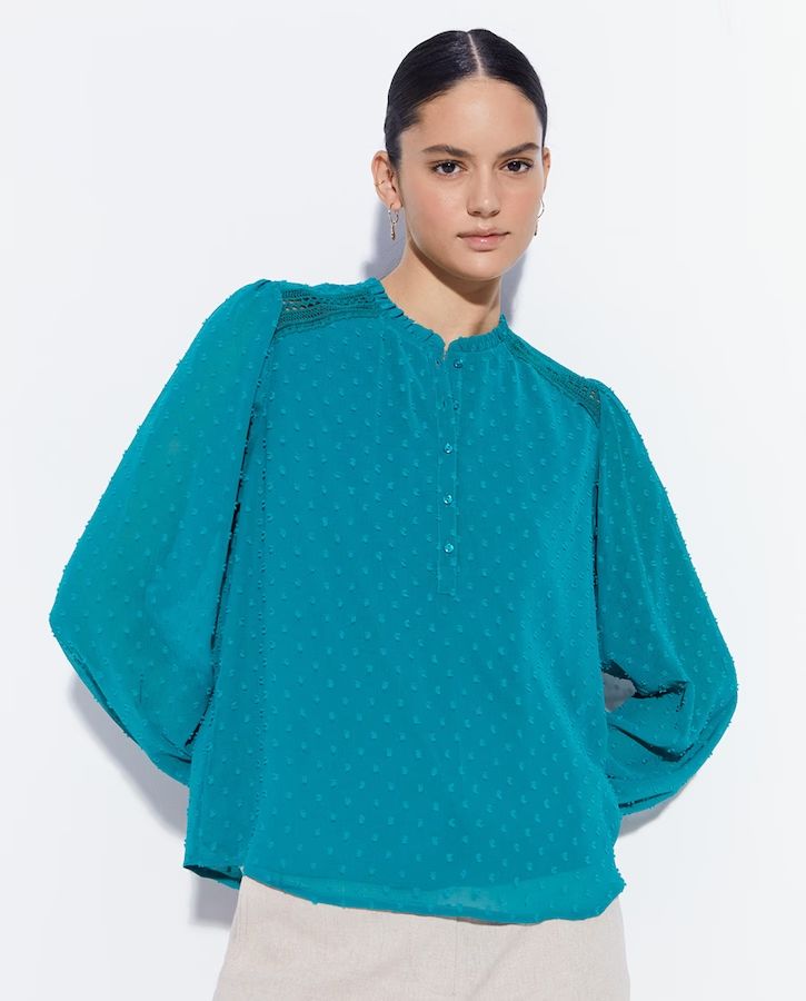 Blusa plumeti encaje en El Corte Inglés