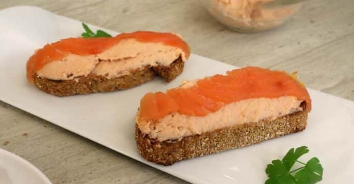 Paté de salmón ahumado