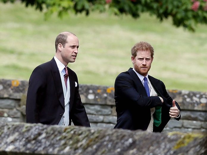 principesguillermoyharry Príncipe Guillermo y su hermano Harry de la Corono británica