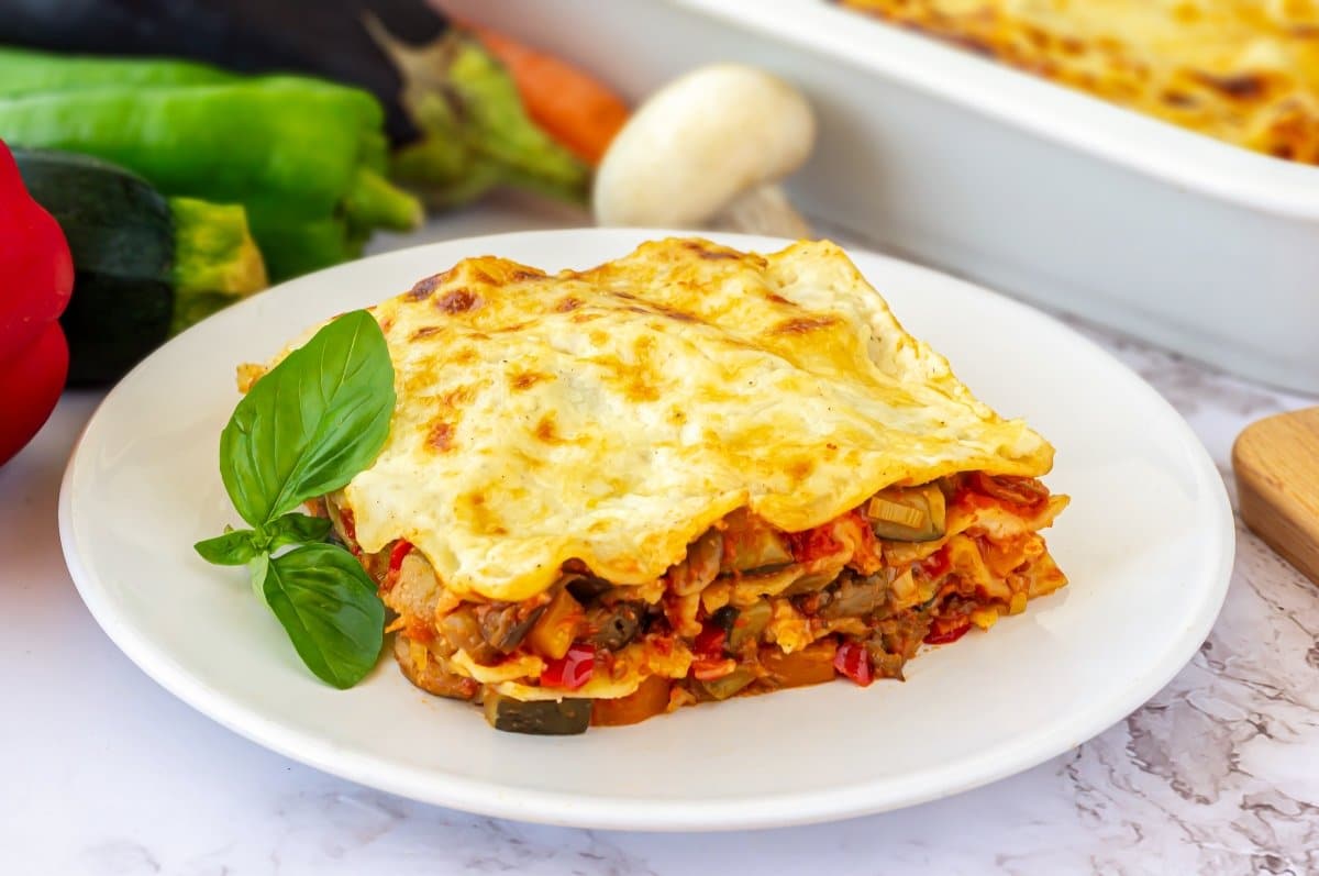 Lasaña de verduras, la versión saludable de este clásico italiano