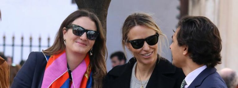 La duquesa de Medinaceli reaparece con Maxime Corneille cinco meses después de su boda